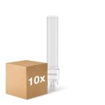 Mehrfachpackung 10x Noxion Lucent PL-C LED 7.4W 1000lm - 840 Kaltweiß | Ersatz Für 26W