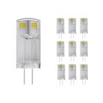 Mehrfachpackung 10x Noxion Bolt LED Capsule G4 0.9W 100lm - 830 Warmweiß | Ersatz für 10W