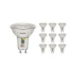 Mehrfachpackung 10x Noxion LED-Spot GU10 PAR16 5.5W 560lm 36D - 830 Warmweiß | Ersatz für 80W