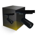 LED Schienenstrahler Schwarz Zoomable 30W 3000lm 15-60D - 927-930-940 CCT