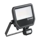 Ledvance Led-Scheinwerfer Aluminium Schwarz 41W 6000lm 100D - 840 Kaltweiß | IP65 - Bewegungs- Und Lichtsensor - Symmetrisch