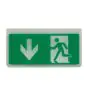 Ansell Double Sided Sign Arrow Down for LED Portal Bulkhead Emergency Sign Harrier