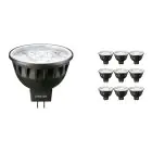 Mehrfachpackung 10x Philips LEDspot ExpertColor GU5.3 MR16 6.5W 927 10D (MASTER) | Extra Warmweiß - Höchste Farbwiedergabe - Dimmbar - Ersatz für 35W
