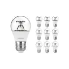 Mehrfachpackung 10x Noxion Lucent LED E27 Birne Fadenlampe Klar 2.5W 250lm - 827 Extra Warmweiß | Dimmbar - Ersatz für 25W